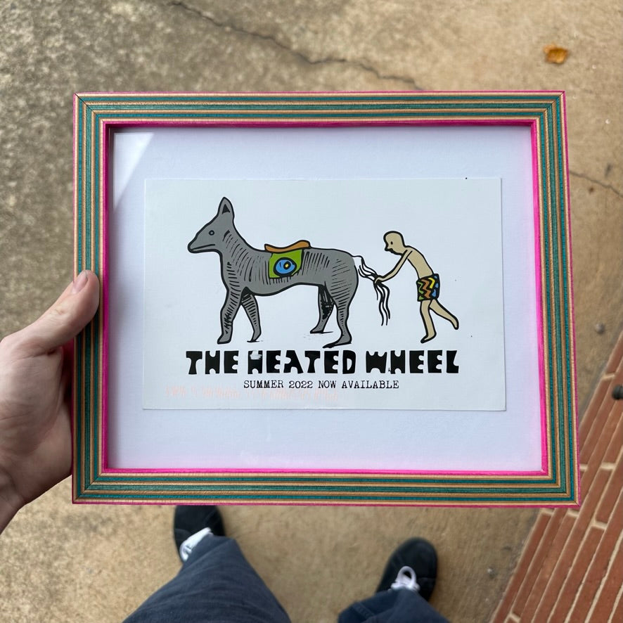 MADE TO ORDER - Recycled Skateboard Picture Frame