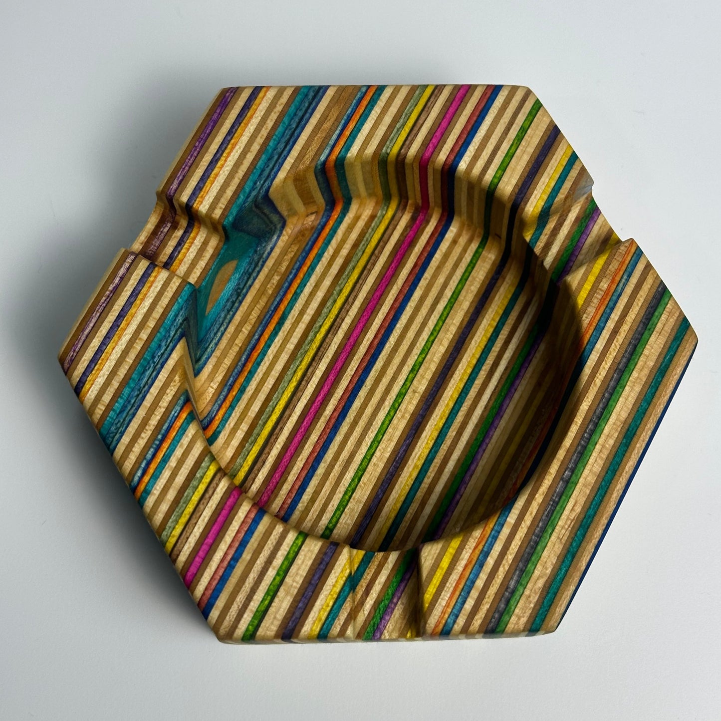 Recycled Skateboard Ash Tray #1