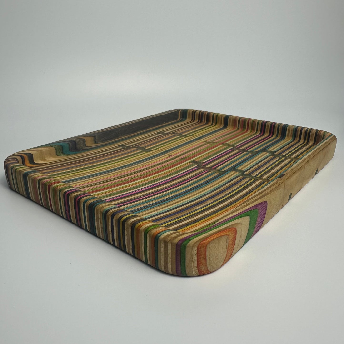 Recycled Skateboard Catchall Tray #10