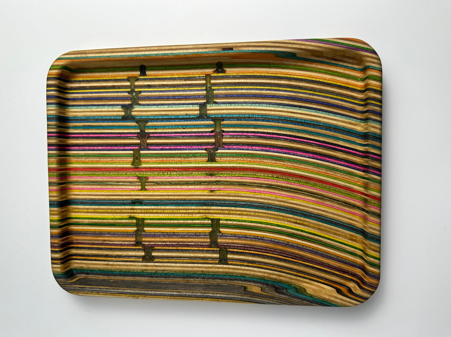 Recycled Skateboard Catchall Tray #10