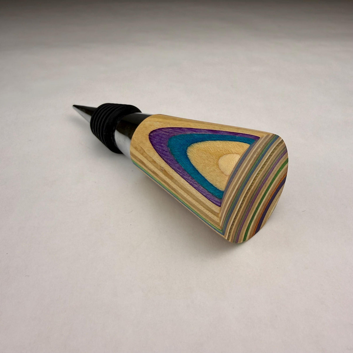 Recycled Skateboard Bottle Stopper