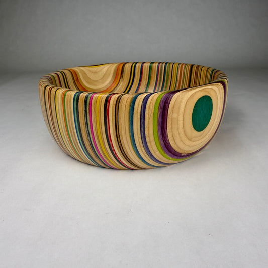 Recycled Skateboard Bowl