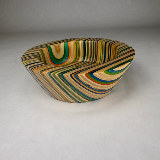 Recycled Skateboard Bowl