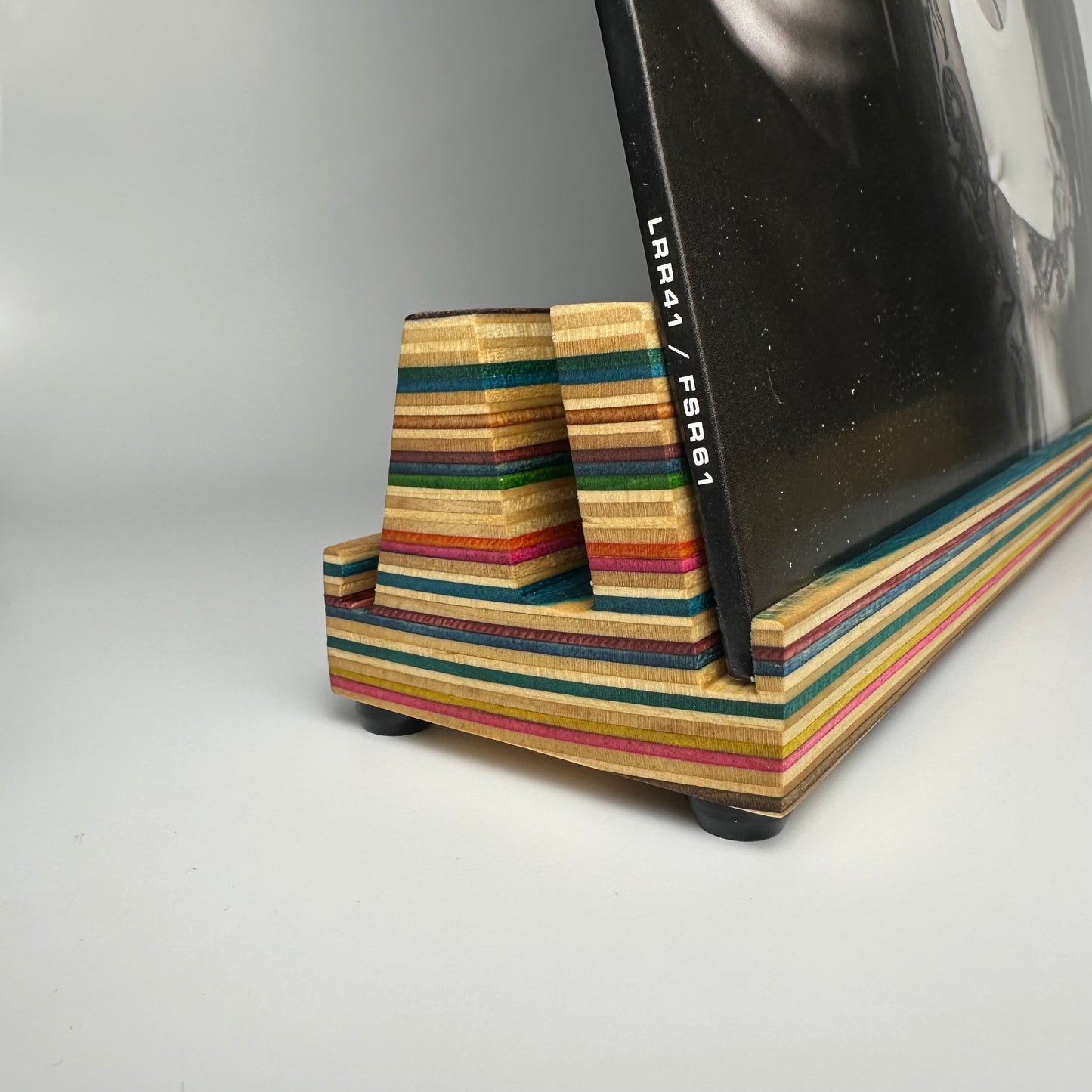 MADE TO ORDER - Recycled Skateboard Record Holder