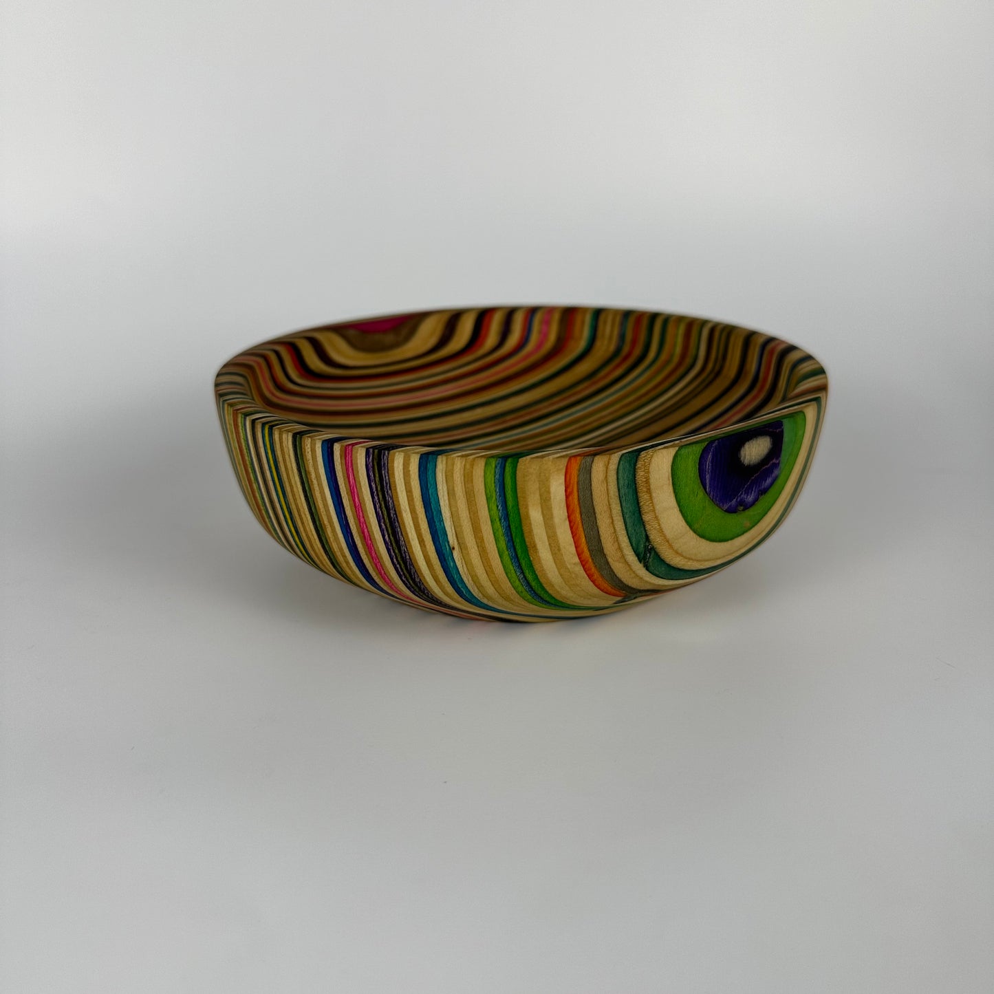 Recycled Skateboard Bowl #6