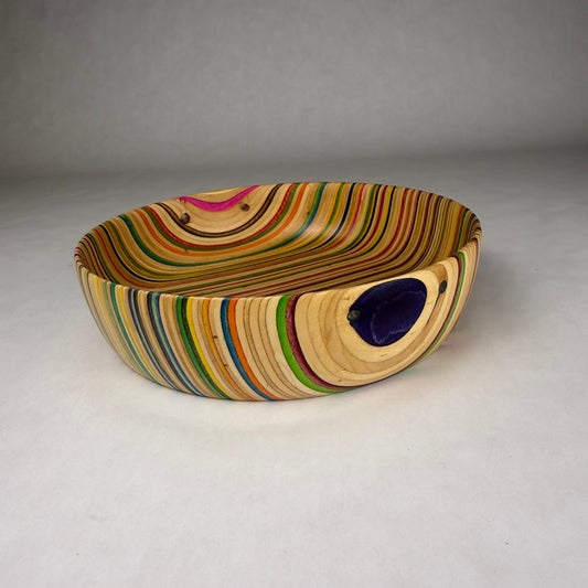 Recycled Skateboard Bowl
