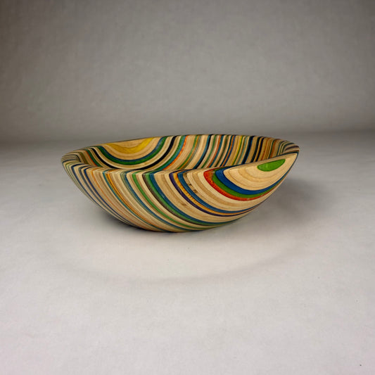 Recycled Skateboard Bowl