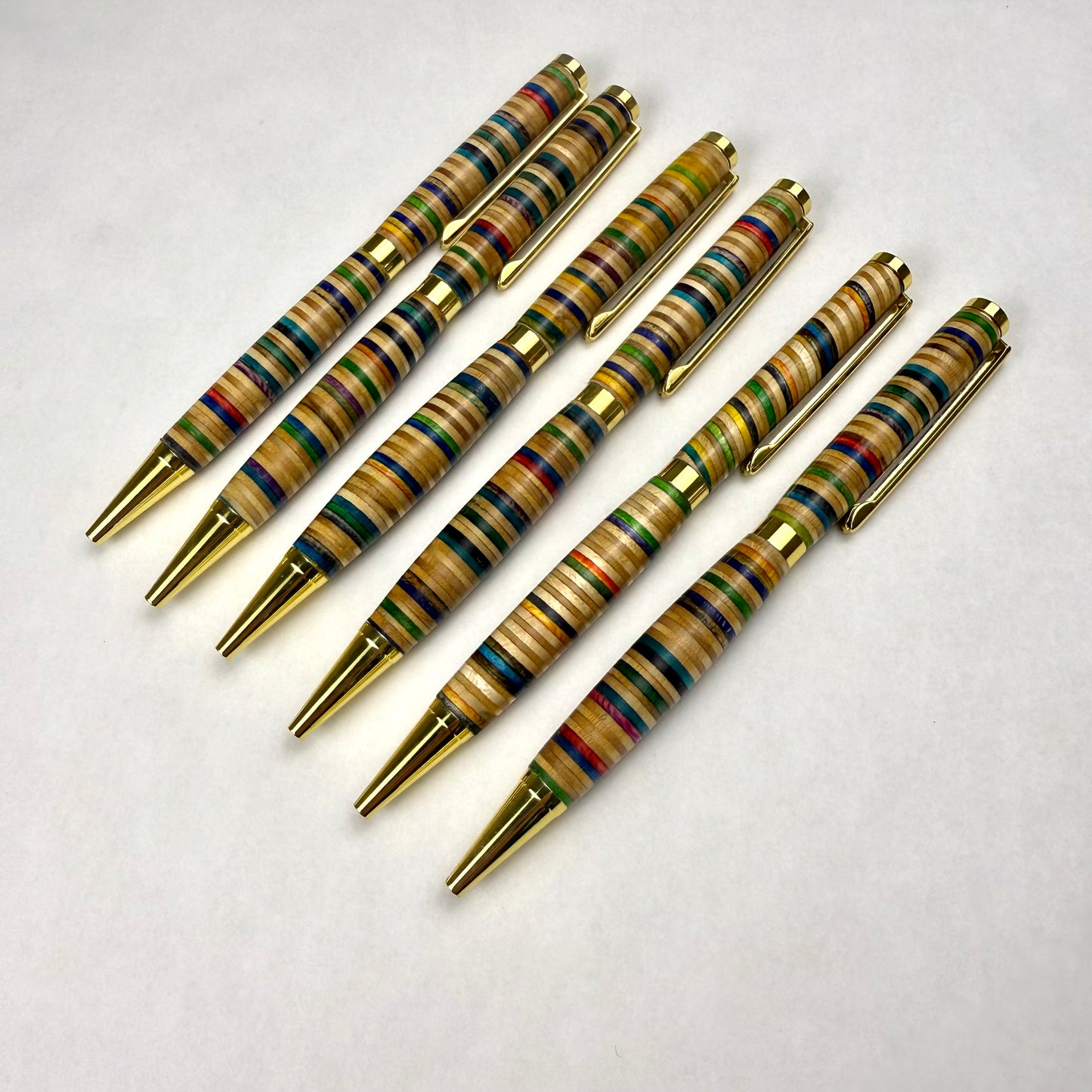 Recycled Skateboard Pens