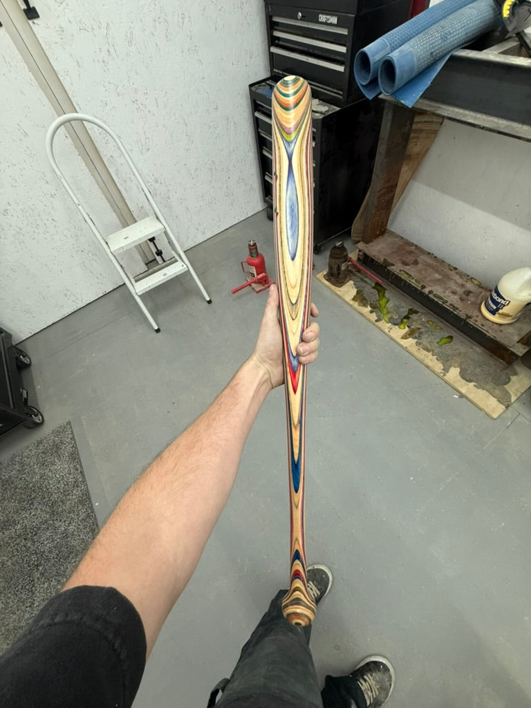PREORDER - Recycled Skateboard Baseball Bat