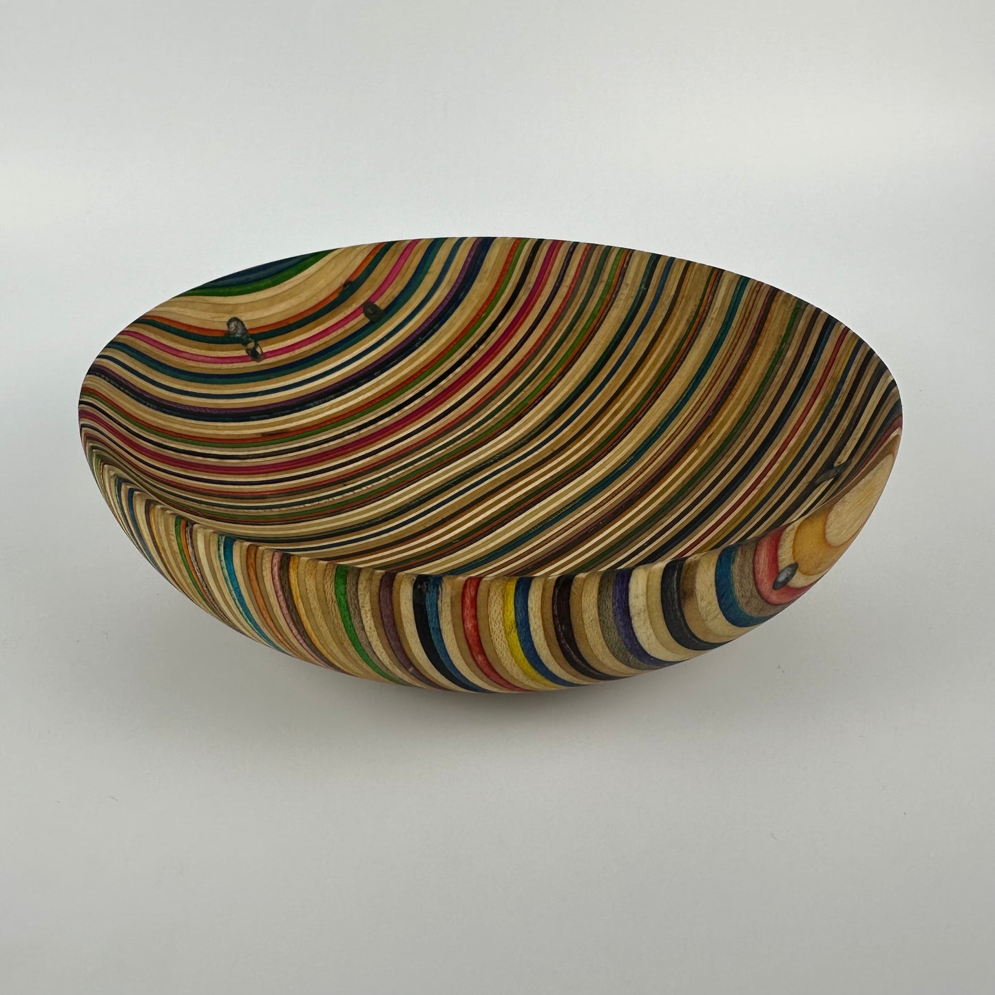 Recycled Skateboard Bowl #4