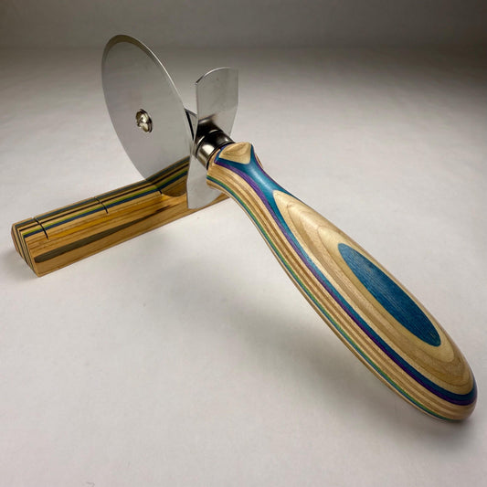 Recycled Skateboard Pizza Cutter