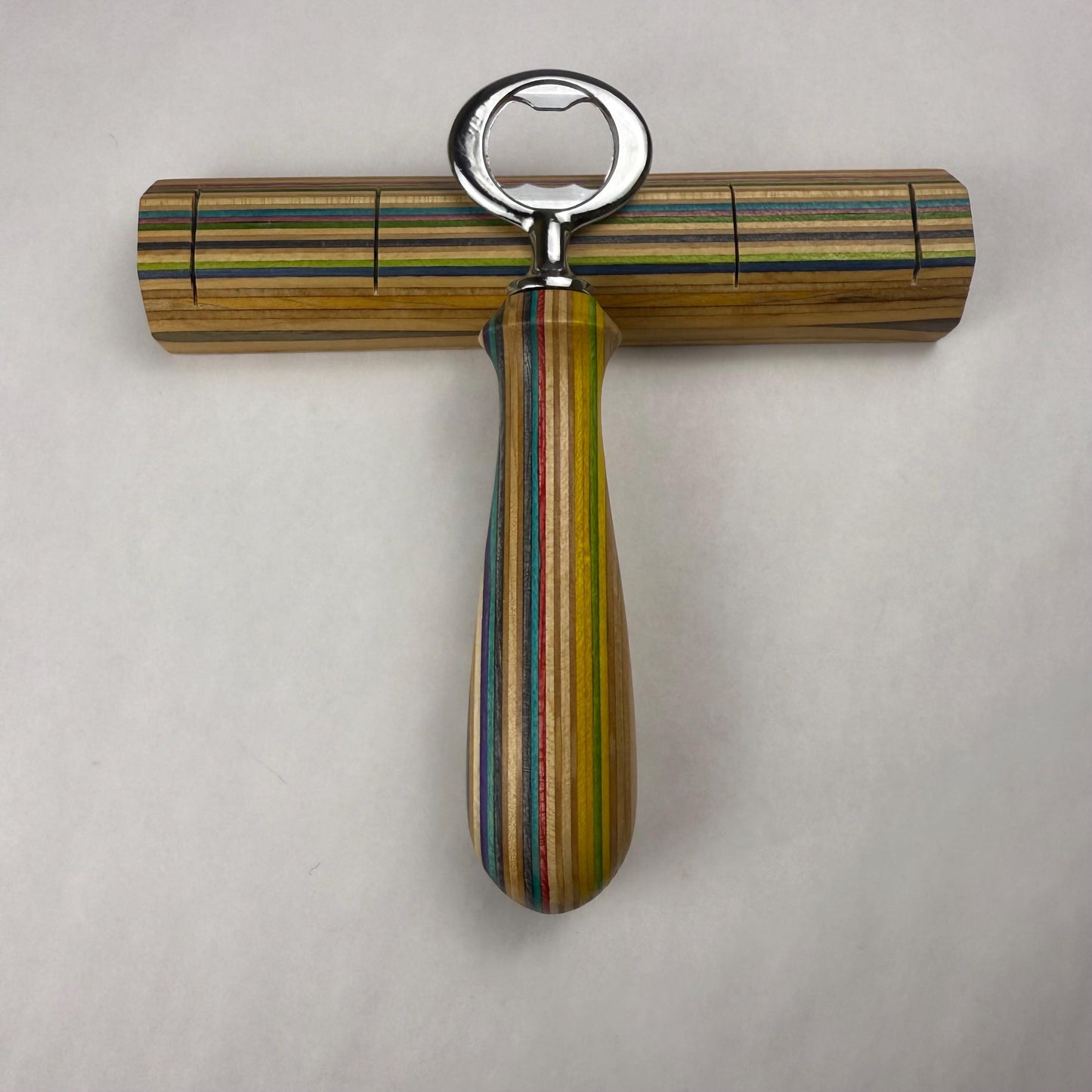 Recycled Skateboard Bottle Opener