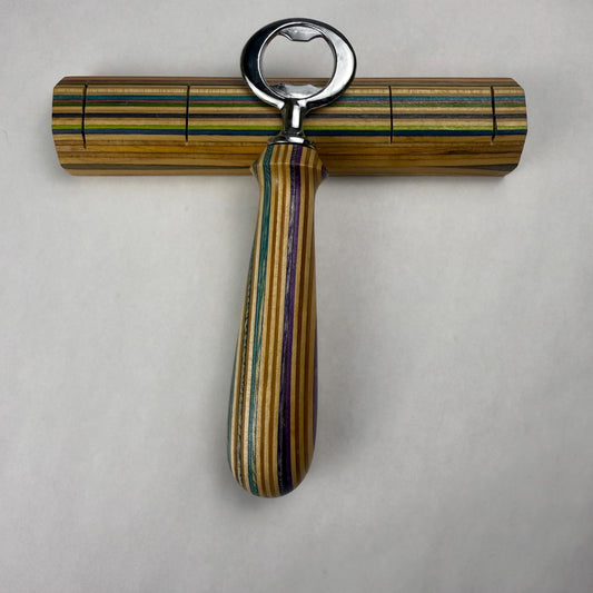 Recycled Skateboard Bottle Opener