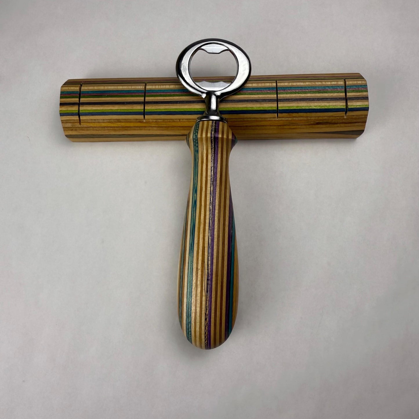 Recycled Skateboard Bottle Opener