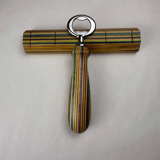 Recycled Skateboard Bottle Opener