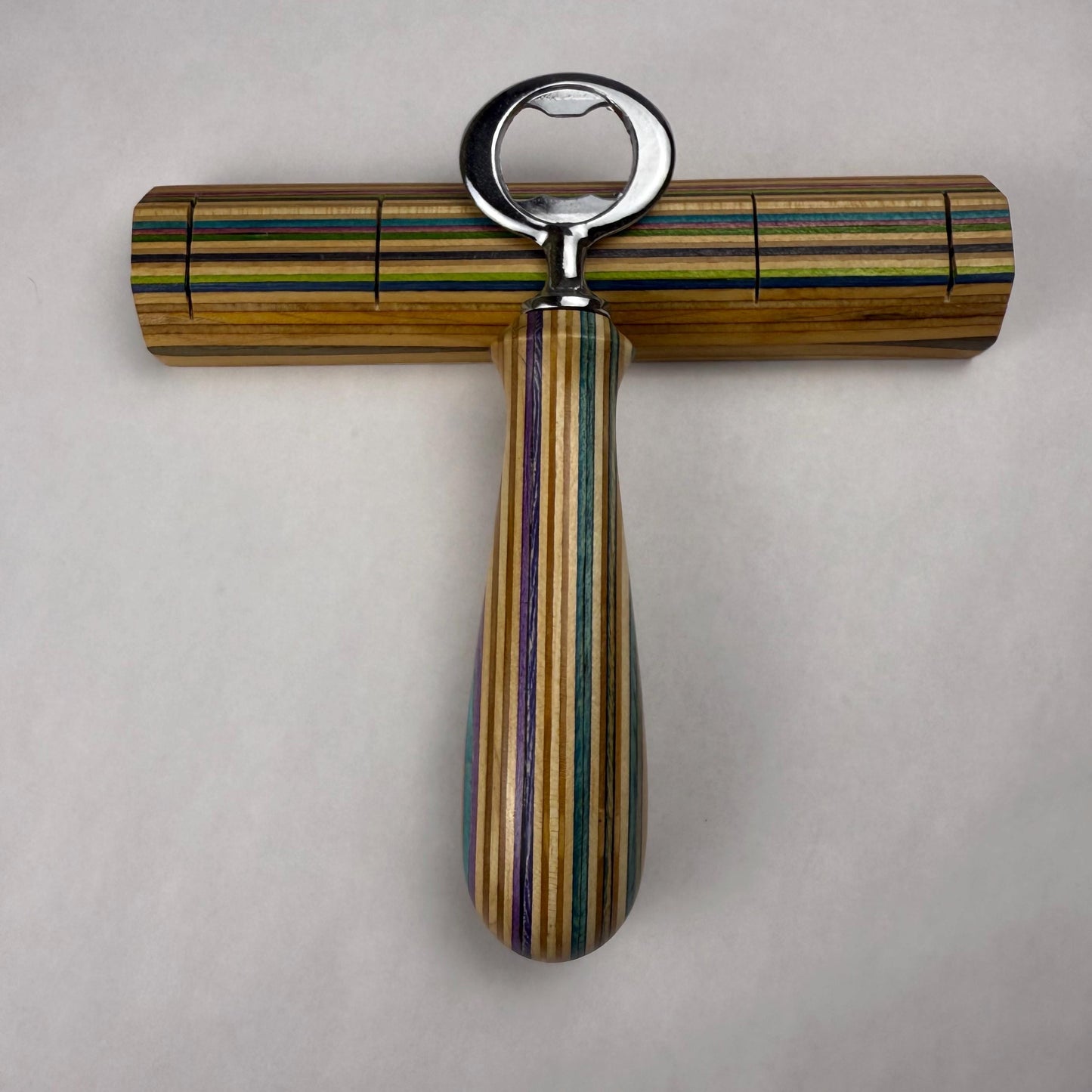 Recycled Skateboard Bottle Opener