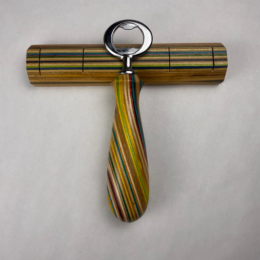 Recycled Skateboard Bottle Opener