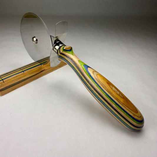 Recycled Skateboard Pizza Cutter