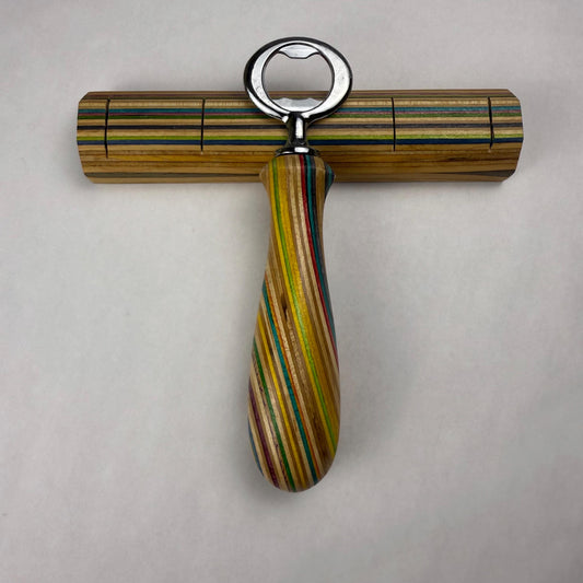 Recycled Skateboard Bottle Opener