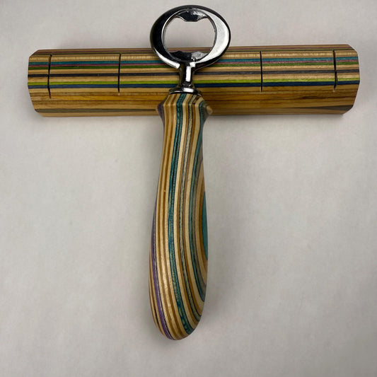 Recycled Skateboard Bottle Opener