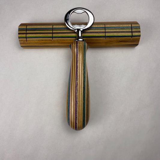 Recycled Skateboard Bottle Opener