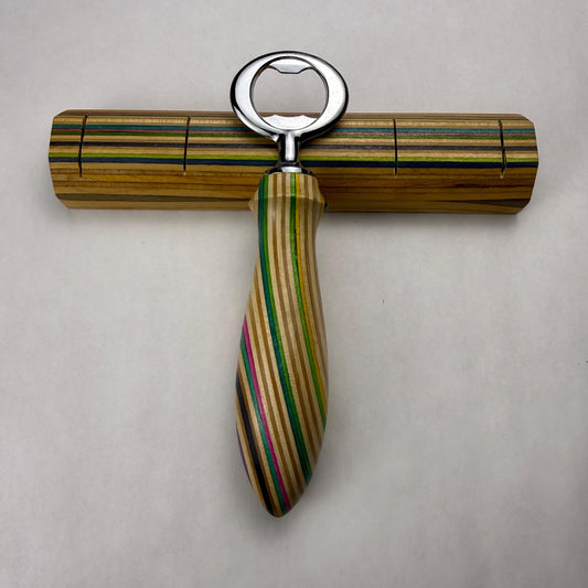 Recycled Skateboard Bottle Opener