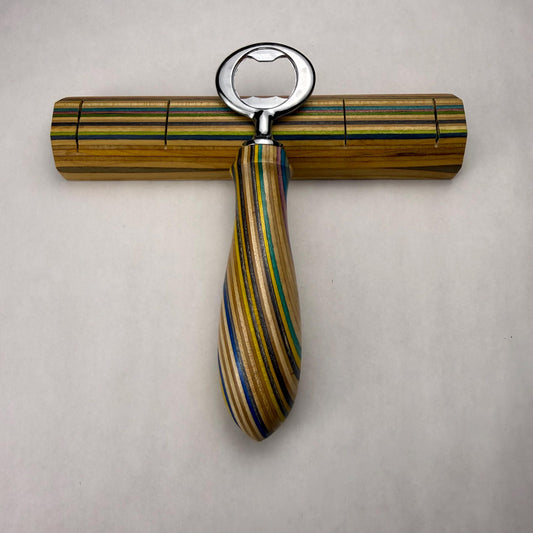 Recycled Skateboard Bottle Opener
