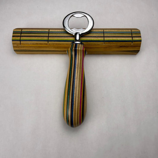 Recycled Skateboard Bottle Opener