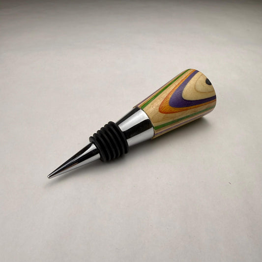 Recycled Skateboard Bottle Stopper