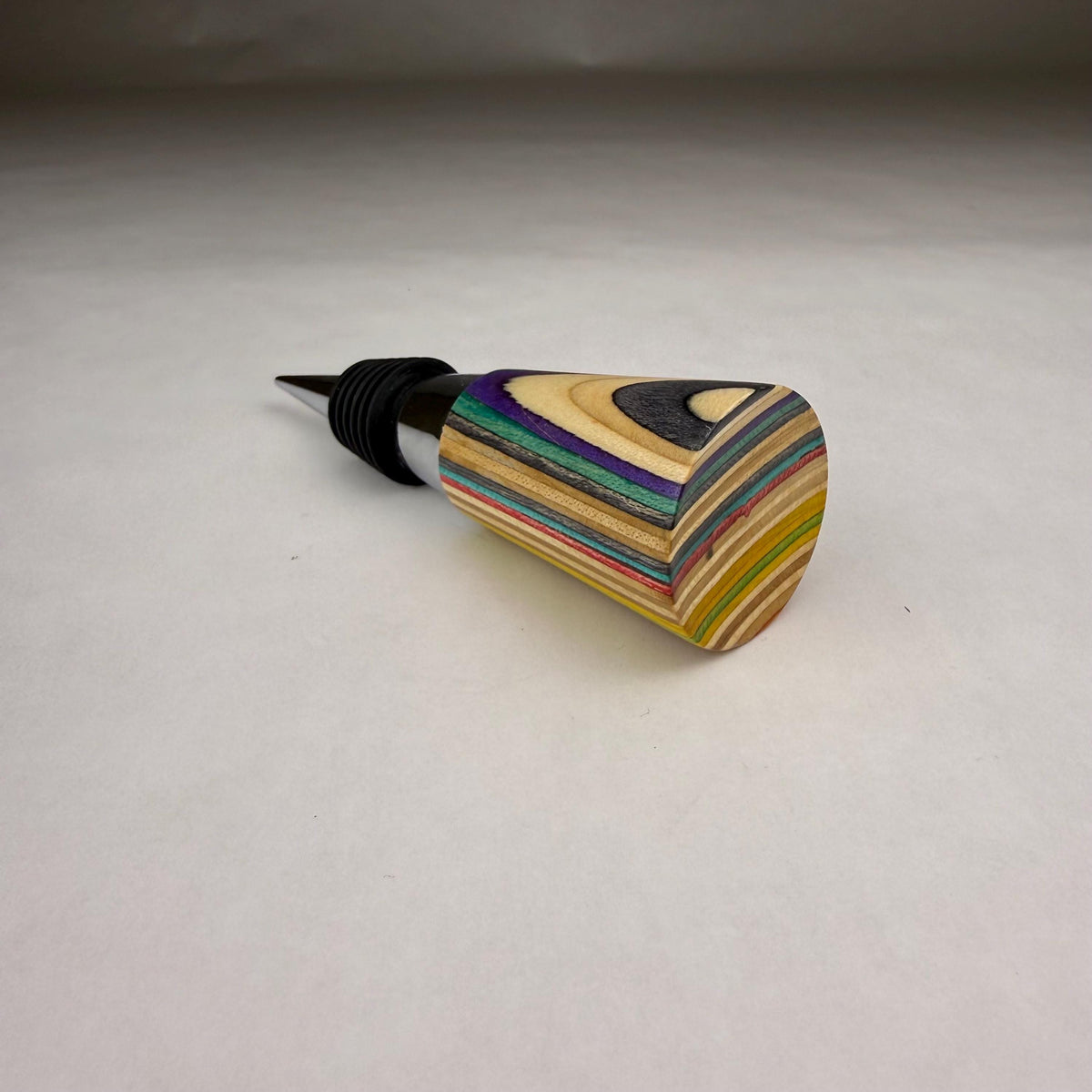 Recycled Skateboard Bottle Stopper