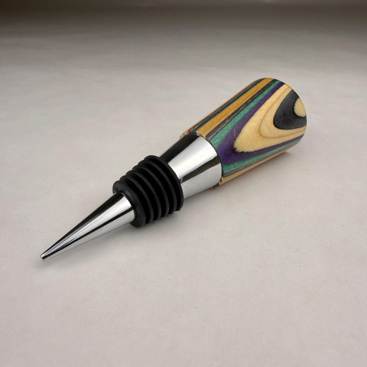 Recycled Skateboard Bottle Stopper
