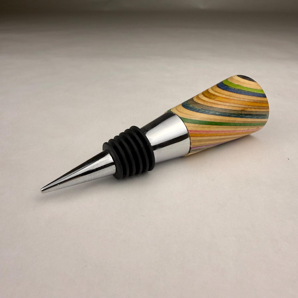 Recycled Skateboard Bottle Stopper