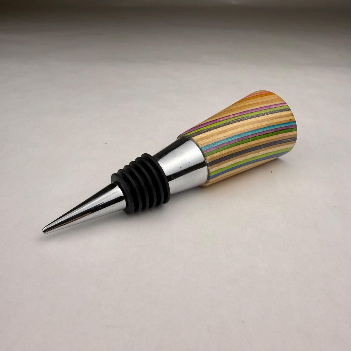 Recycled Skateboard Bottle Stopper