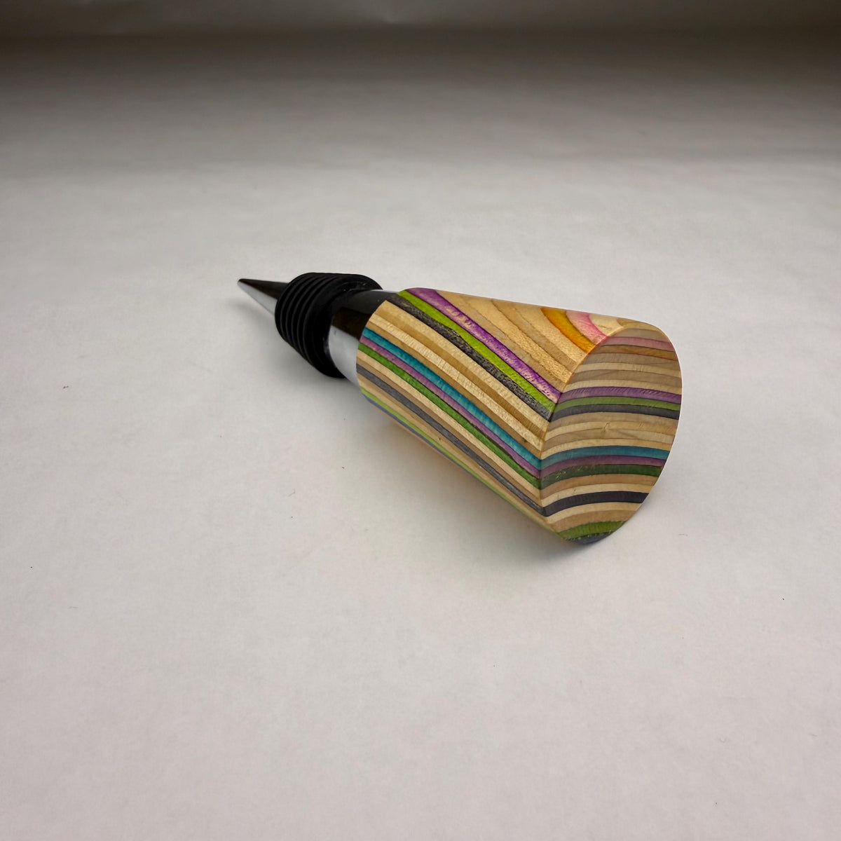 Recycled Skateboard Bottle Stopper
