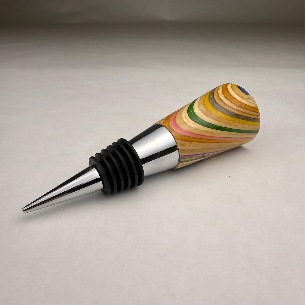 Recycled Skateboard Bottle Stopper