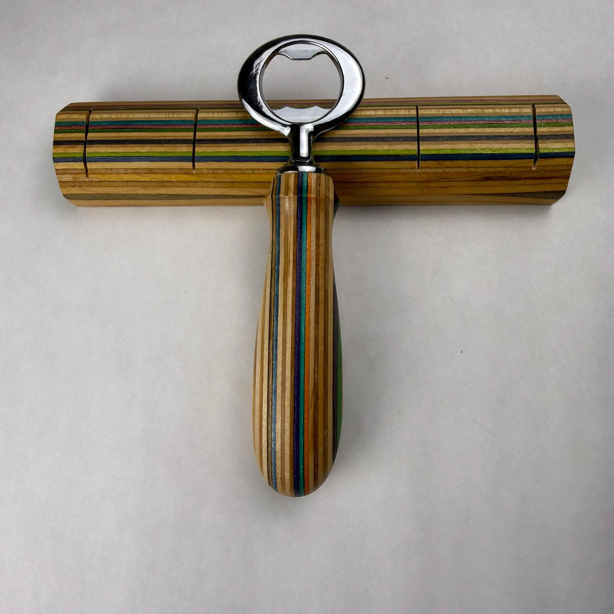 Recycled Skateboard Bottle Opener