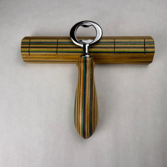 Recycled Skateboard Bottle Opener