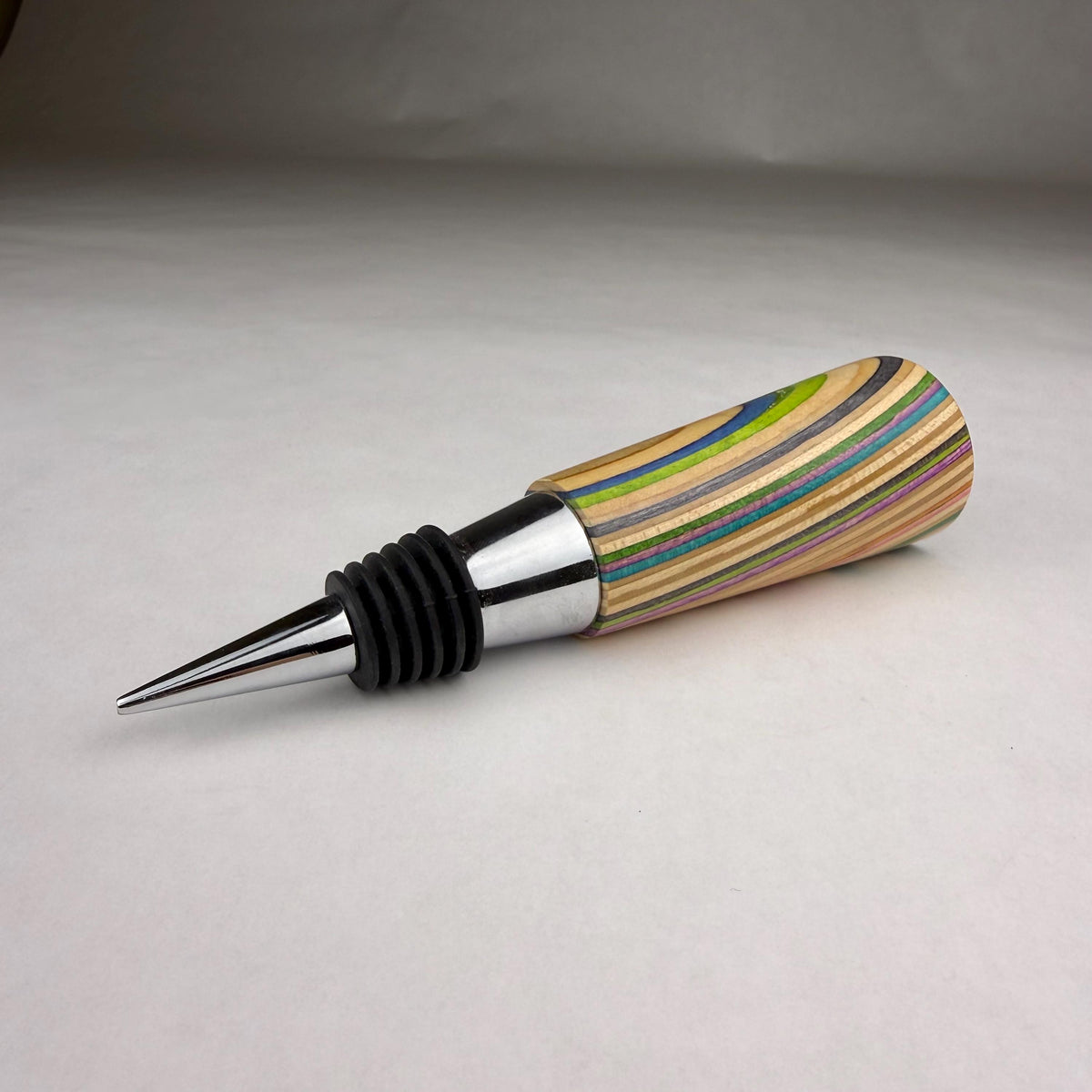 Recycled Skateboard Bottle Stopper
