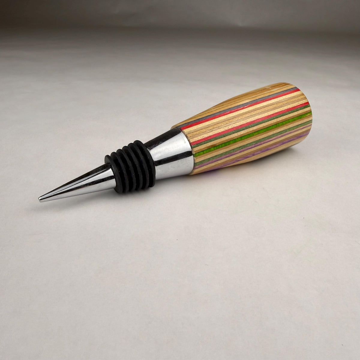 Recycled Skateboard Bottle Stopper