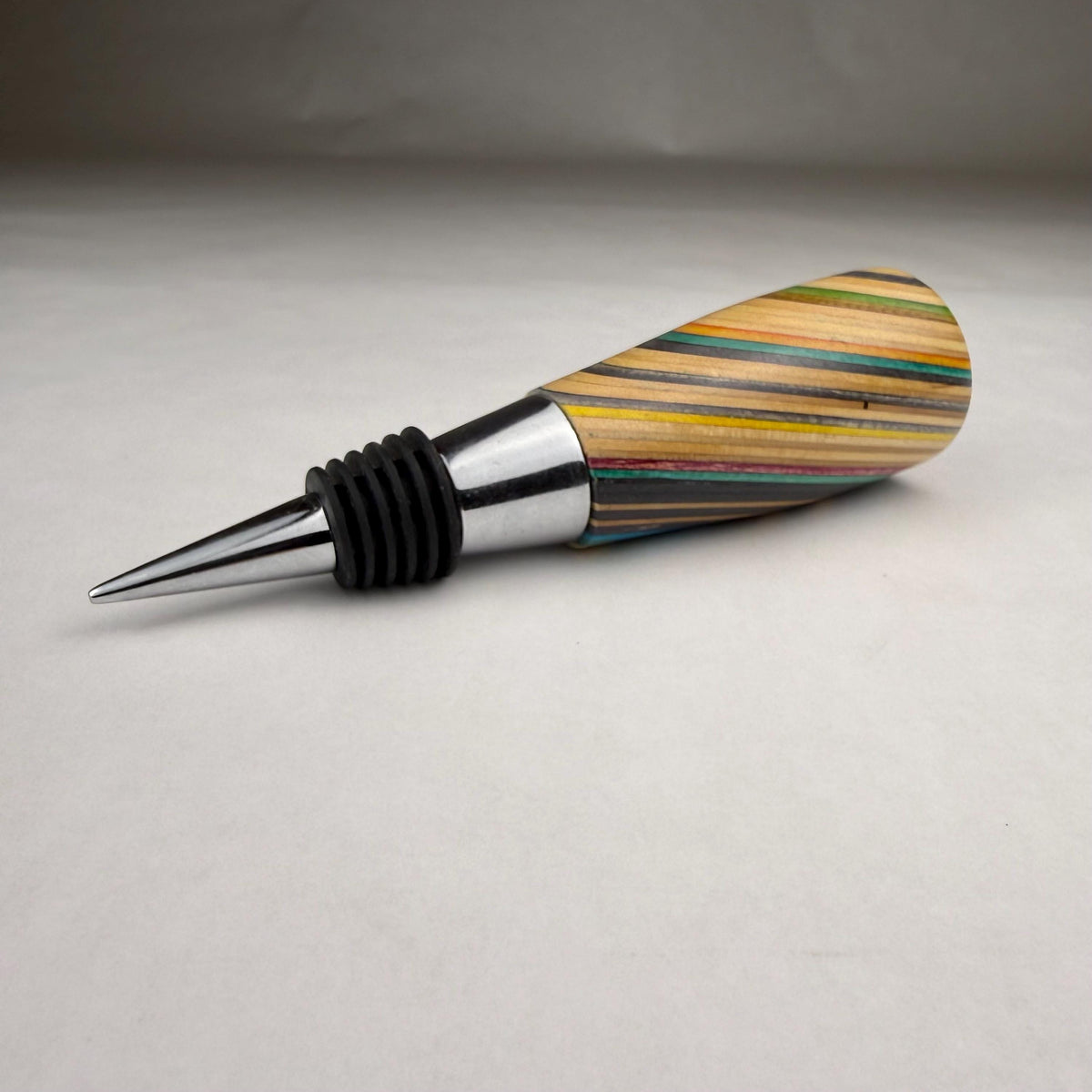 Recycled Skateboard Bottle Stopper