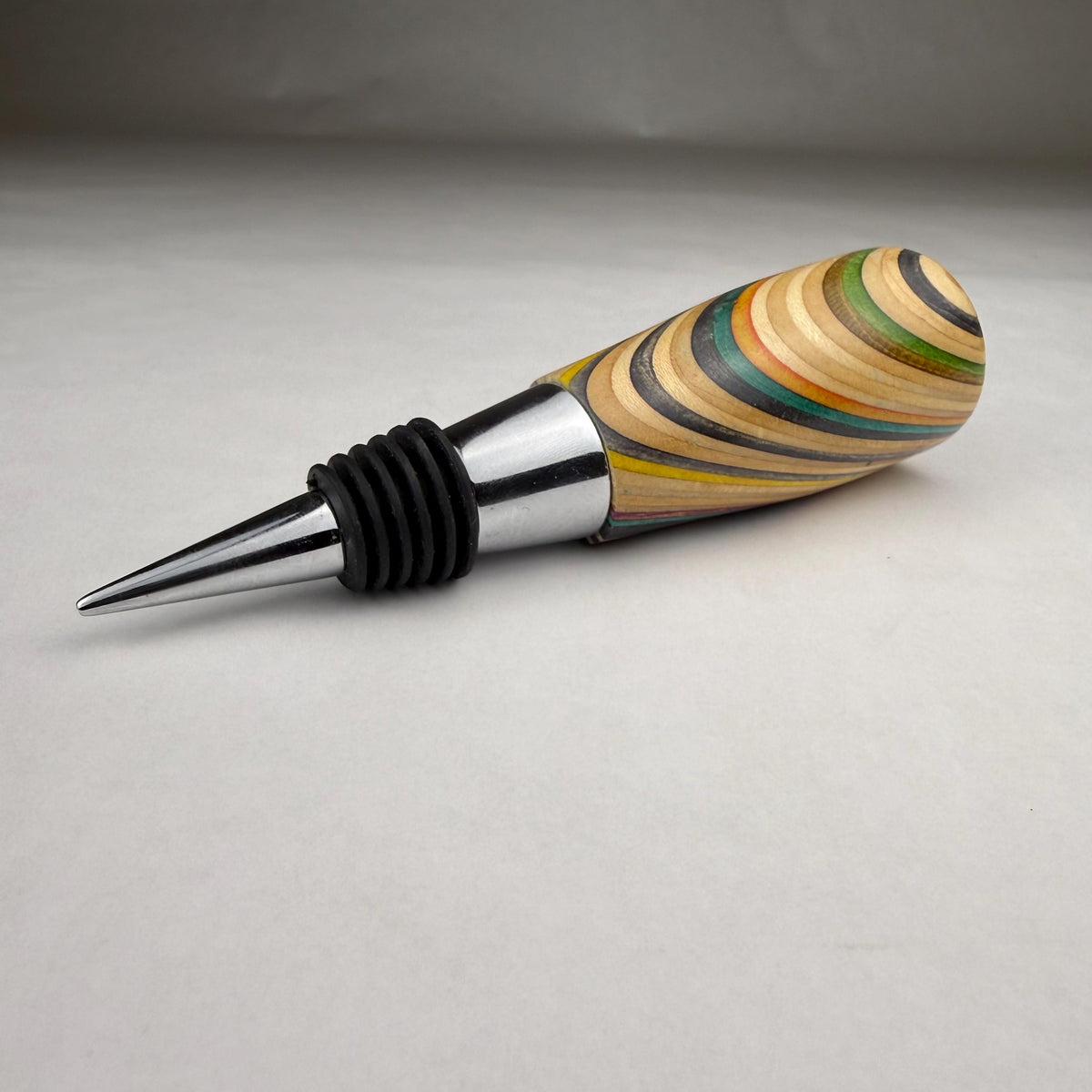 Recycled Skateboard Bottle Stopper