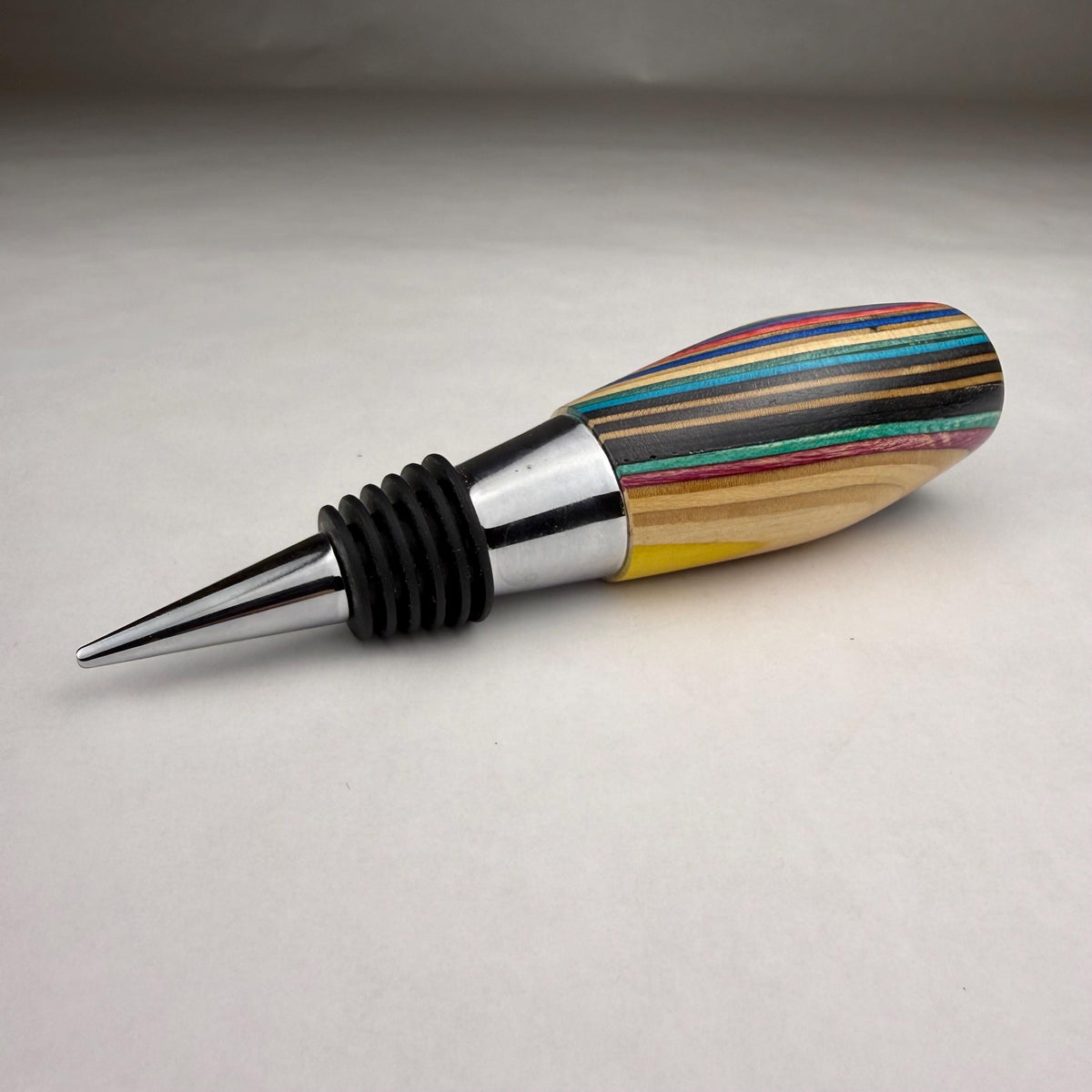 Recycled Skateboard Bottle Stopper