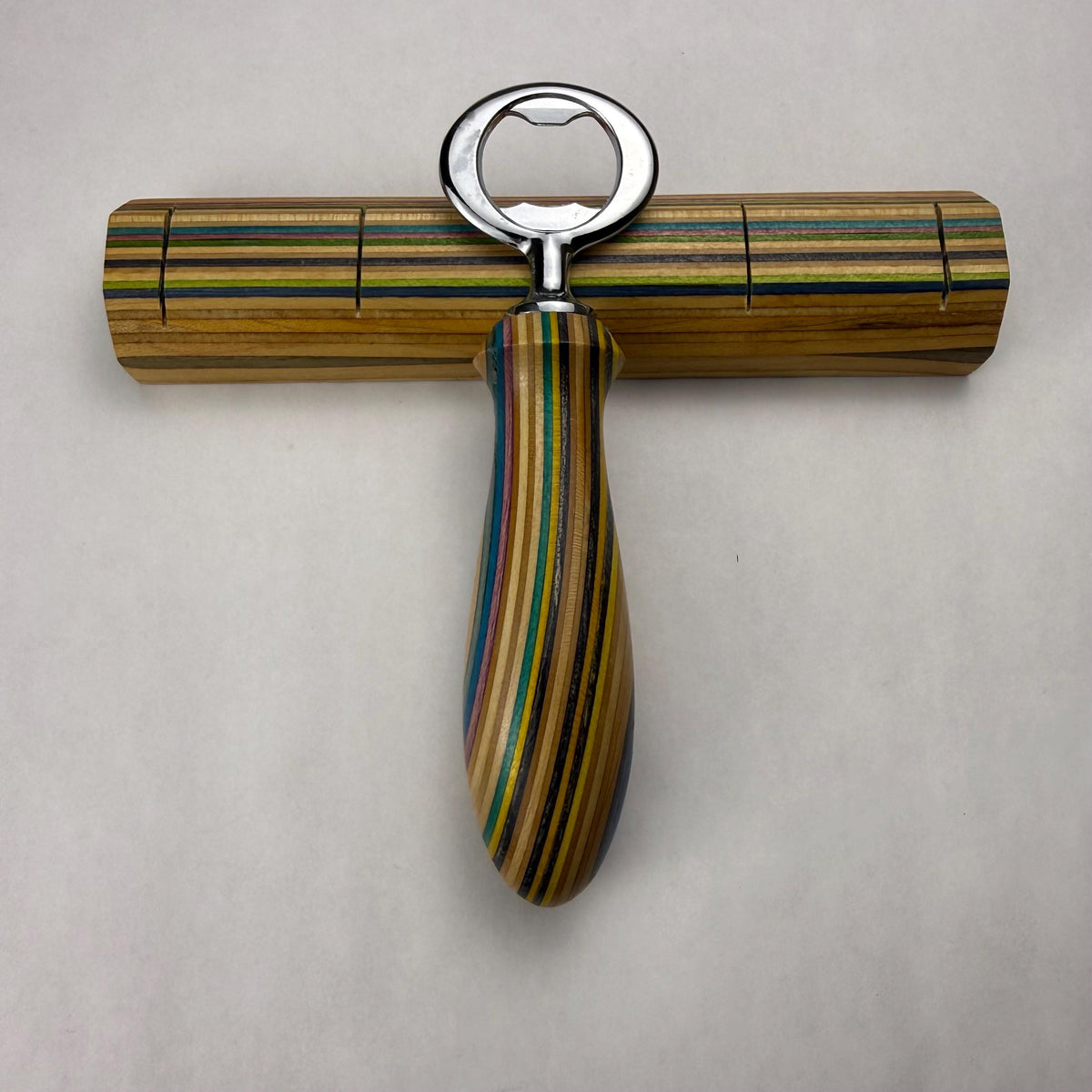 Recycled Skateboard Bottle Opener