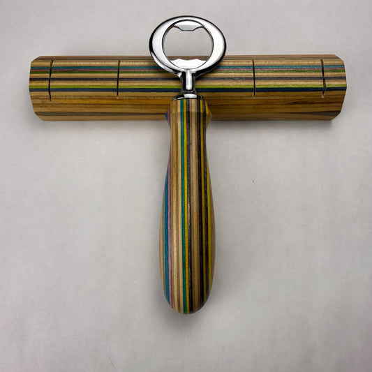 Recycled Skateboard Bottle Opener