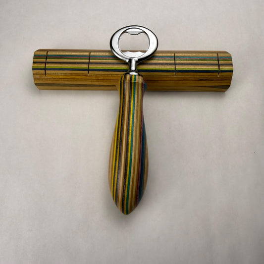 Recycled Skateboard Bottle Opener