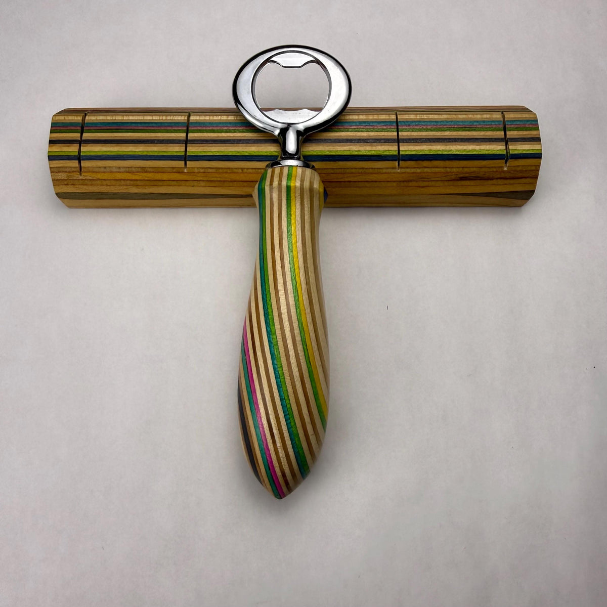 Recycled Skateboard Bottle Opener