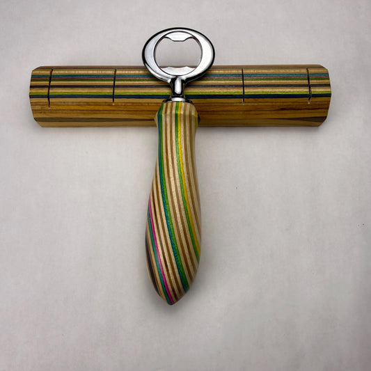 Recycled Skateboard Bottle Opener