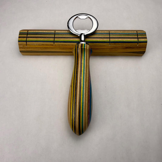 Recycled Skateboard Bottle Opener
