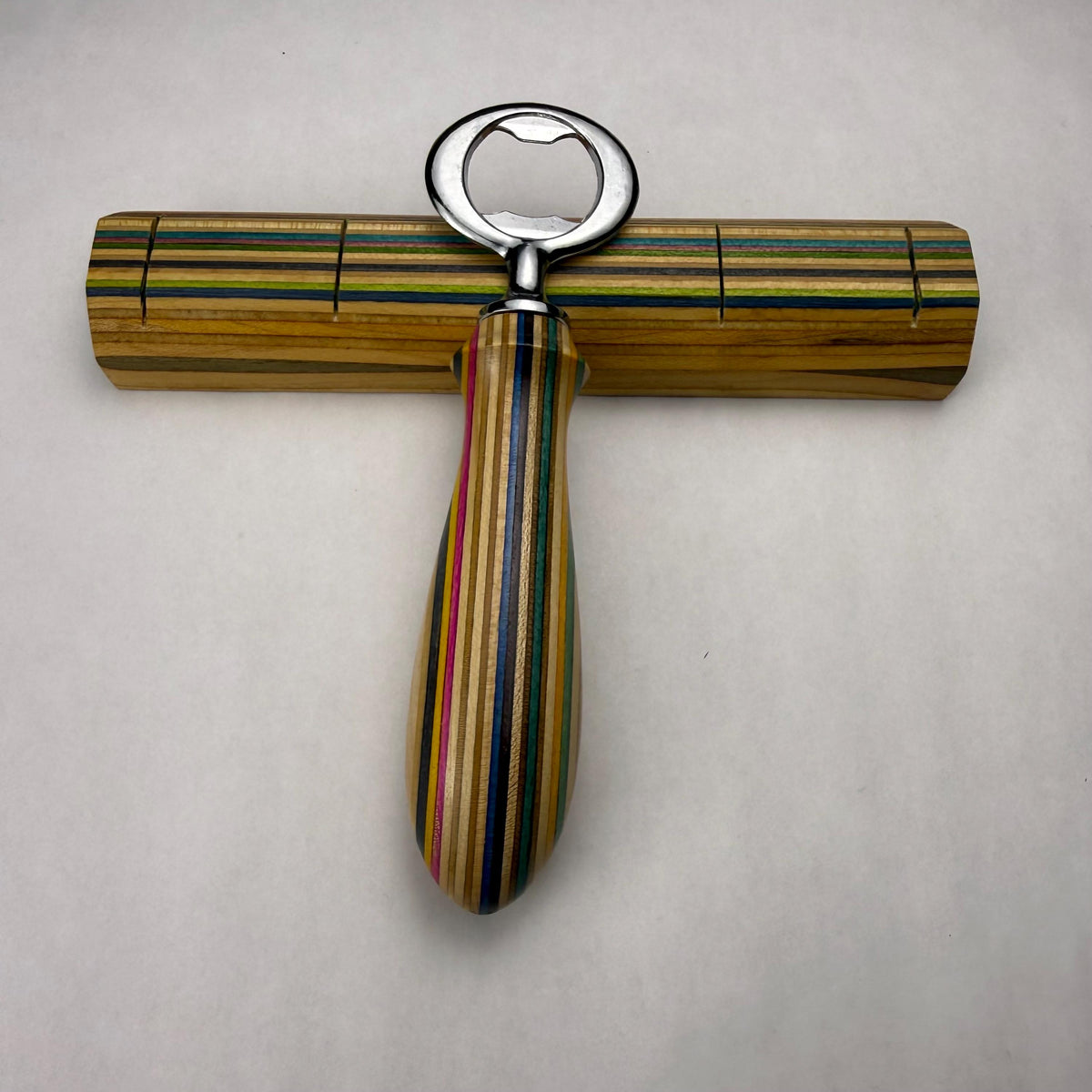 Recycled Skateboard Bottle Opener