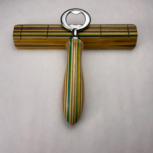 Recycled Skateboard Bottle Opener